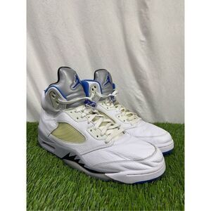 Size 13 - Air Jordan 5 Retro Stealth 2.0 ICY clean‎ white blue